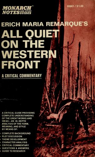 an analysis of the accounts of paul bamer in all quiet on the western front by erich maria remarque Complete summary of erich maria remarque's all quiet on the western front enotes plot summaries cover all the significant action of all quiet on the western front. an analysis of the accounts of paul bamer in all quiet on the western front by erich maria remarque Complete summary of erich maria remarque's all quiet on the western front enotes plot summaries cover all the significant action of all quiet on the western front.